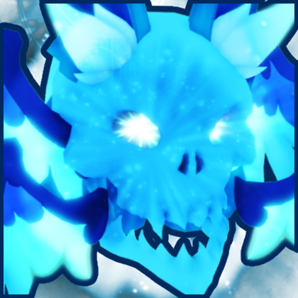 Shiny Wolf Skull