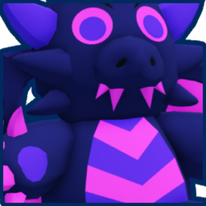 Shiny Dark Dragon Plushie