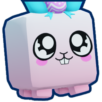 Shiny Bow Egg Bunny