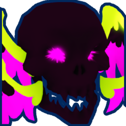 Shiny Darkened Skull