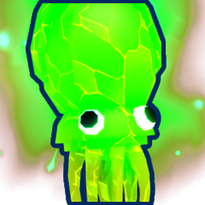 Shiny Fire Squid