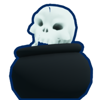 Shiny Skull Cauldron