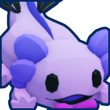 Shiny Mythic Jester Axolotl Plushie