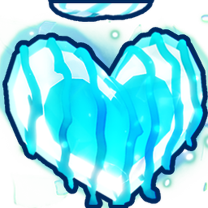Shiny Peppermint Heart
