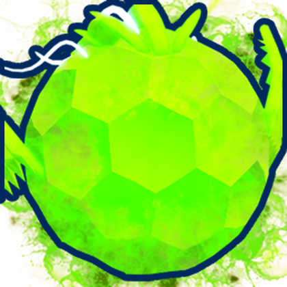 Shiny Leviathan Golfball