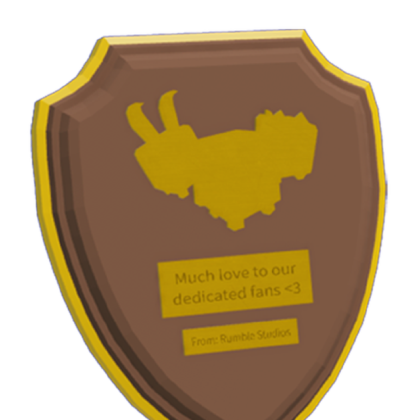 OG BGS Plaque