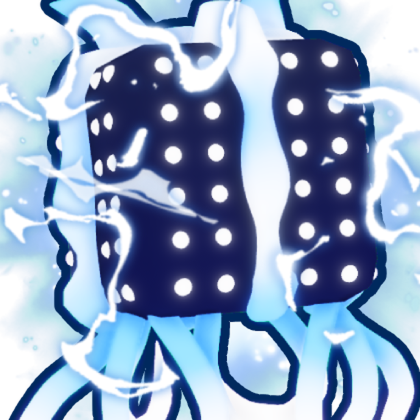Shiny Dark Jellyfish
