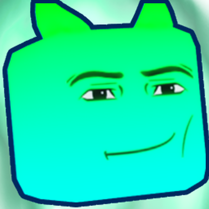 Shiny Mythic Man Face Cube